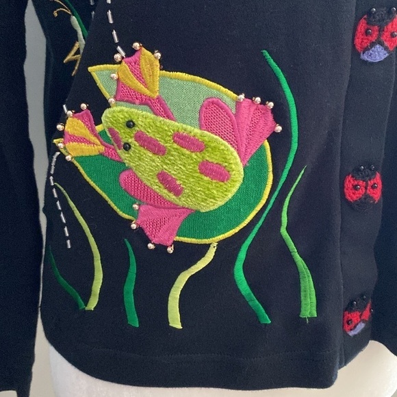 Berek2 Lilly pads & critters cardigan - Picture 6 of 11